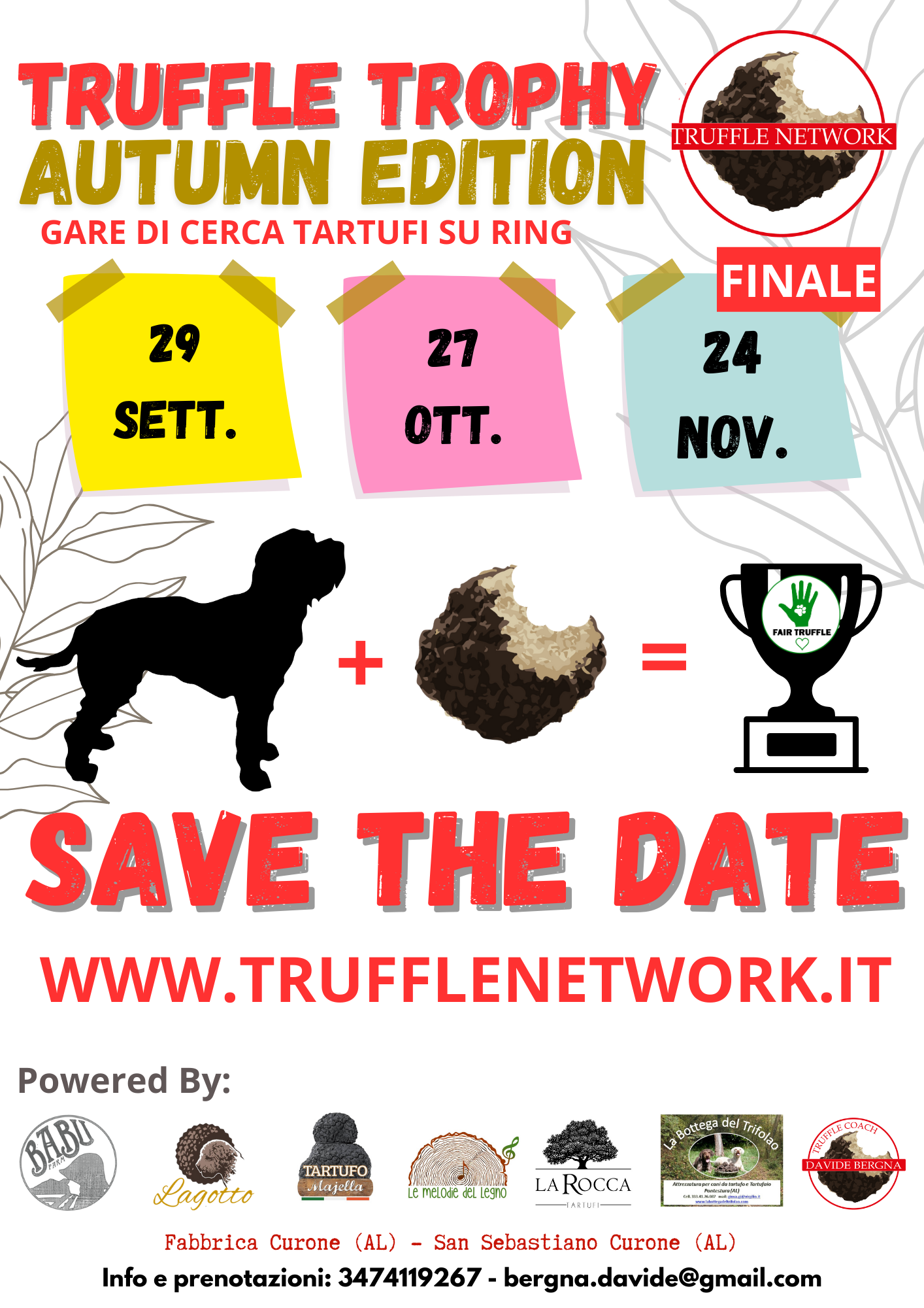 TRUFFLE TROPHY AUTMN EDITION – gare di cerca su RING